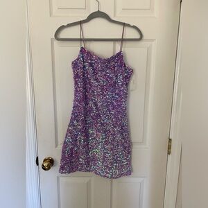 Mini sequin dress